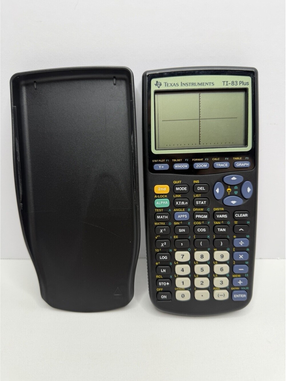 Texas Instruments T1-83 Plus Graphing Calculator & Cover Tested:Working P75